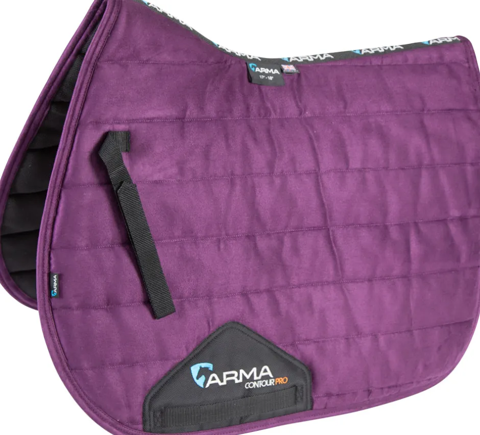 Shires Equestrian ARMA High Wither Suede Comfort Pad