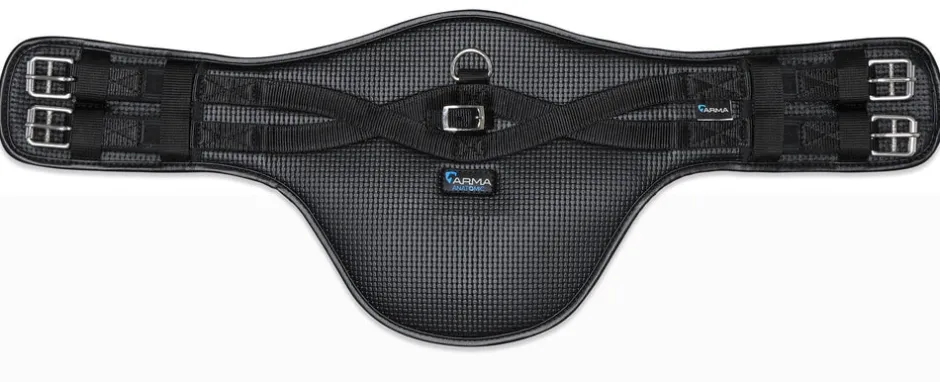 Shires Equestrian ARMA Anti-Chafe Short Stud Girth-Elastic