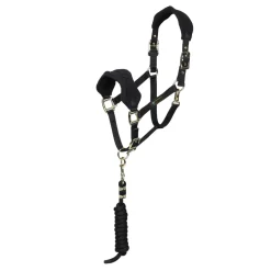 Shires Equestrian ARMA Fleece Headcollar & Lead Rope