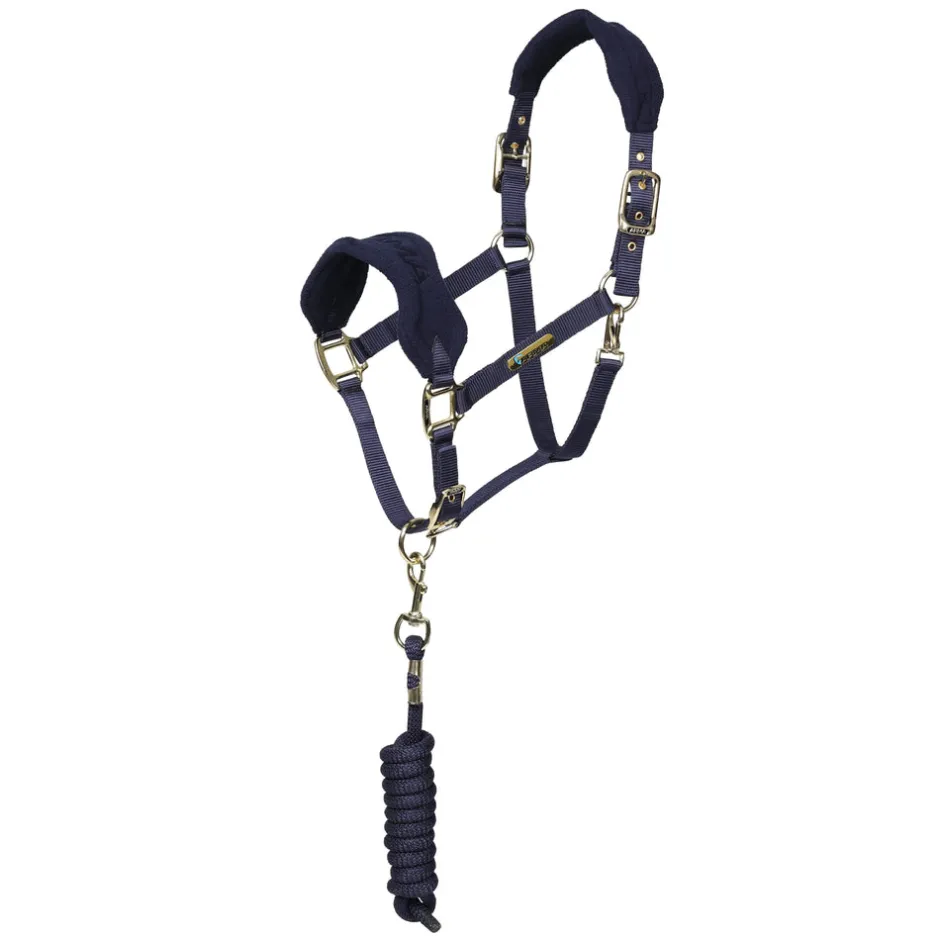 Shires Equestrian ARMA Fleece Headcollar & Lead Rope