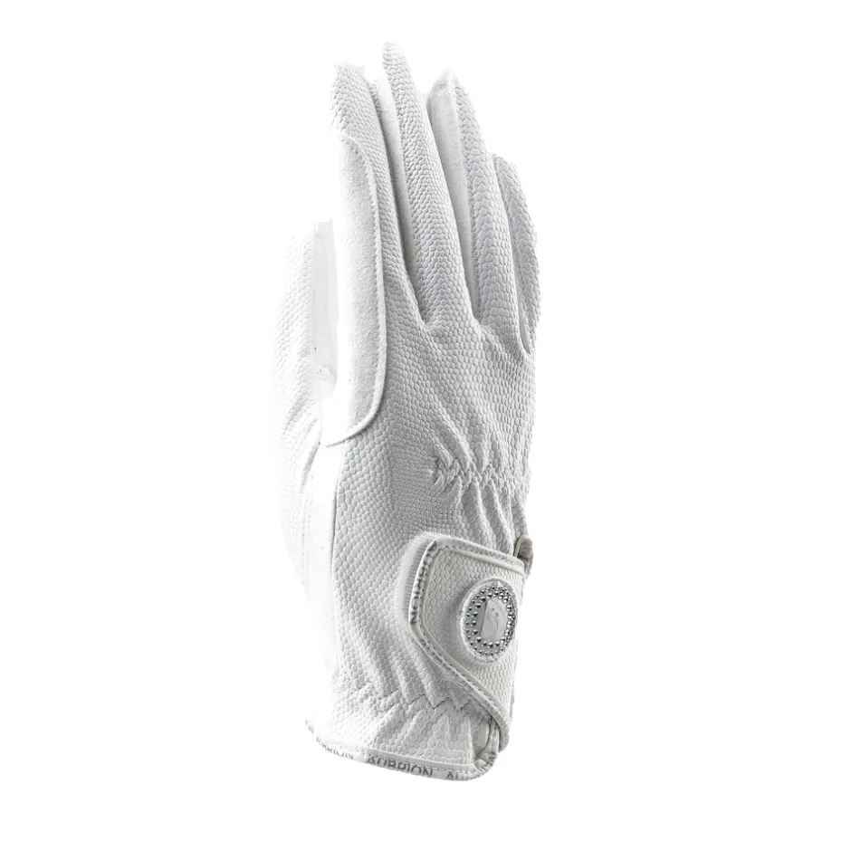 Women Shires Equestrian Aubrion Aachen FlexFit Riding Gloves - Childs
