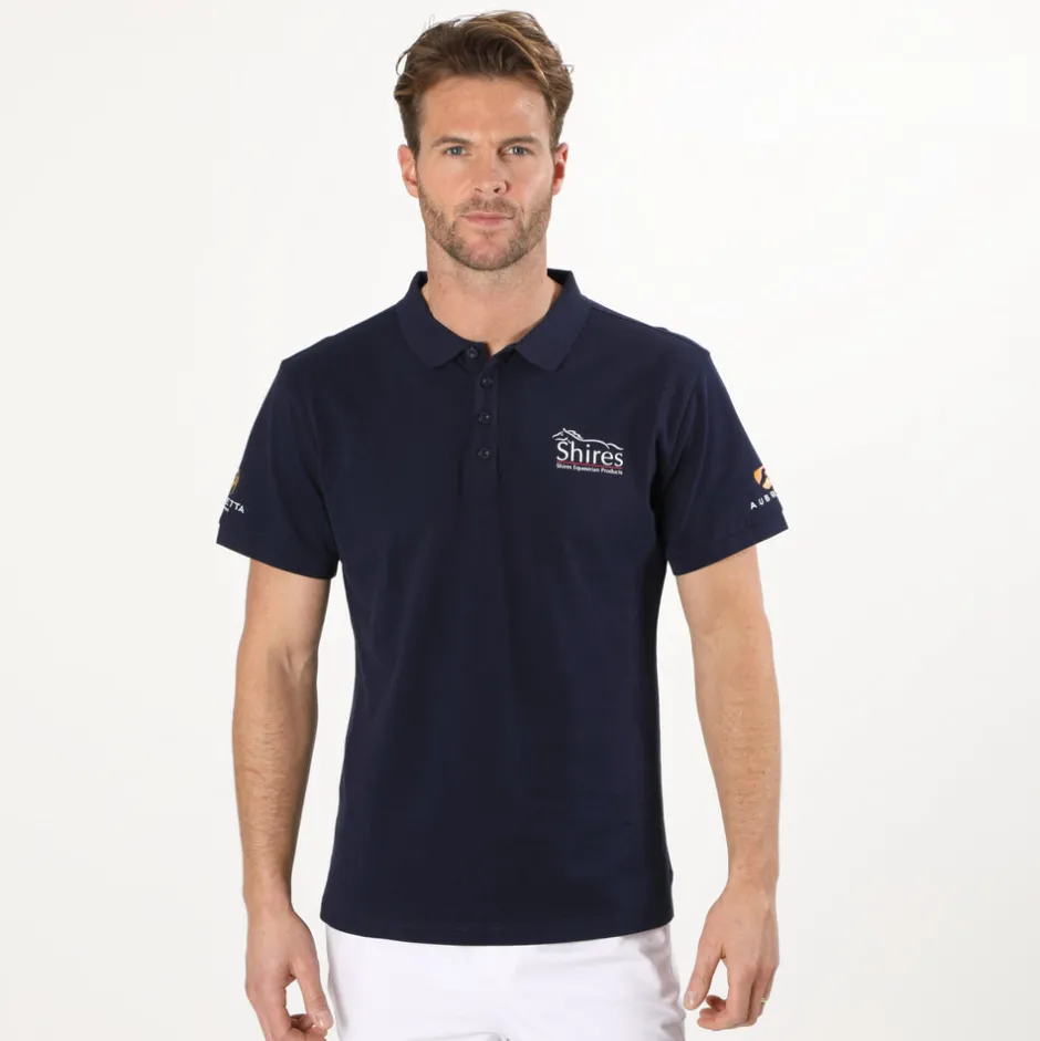 Shires Equestrian Aubrion Branded Polo Shirt - Gents