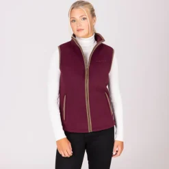 Women Shires Equestrian Aubrion Core Fleece Gilet