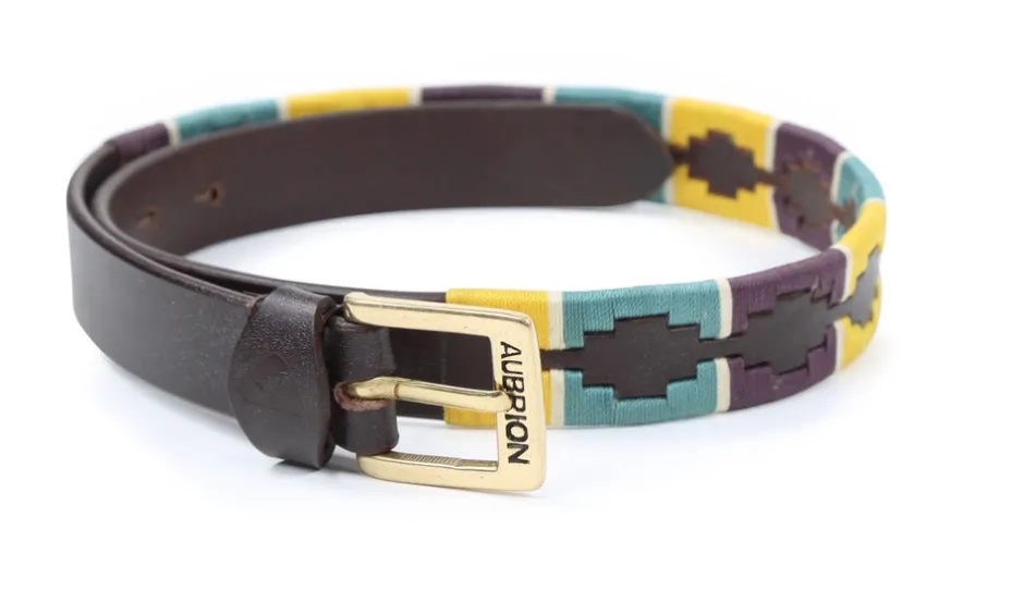 Women Shires Equestrian Aubrion Drover Polo Belt