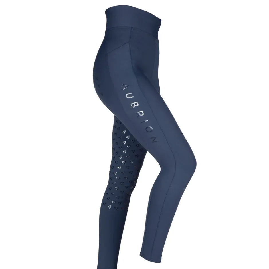 Shires Equestrian Aubrion Eltar Riding Tights - Young Rider