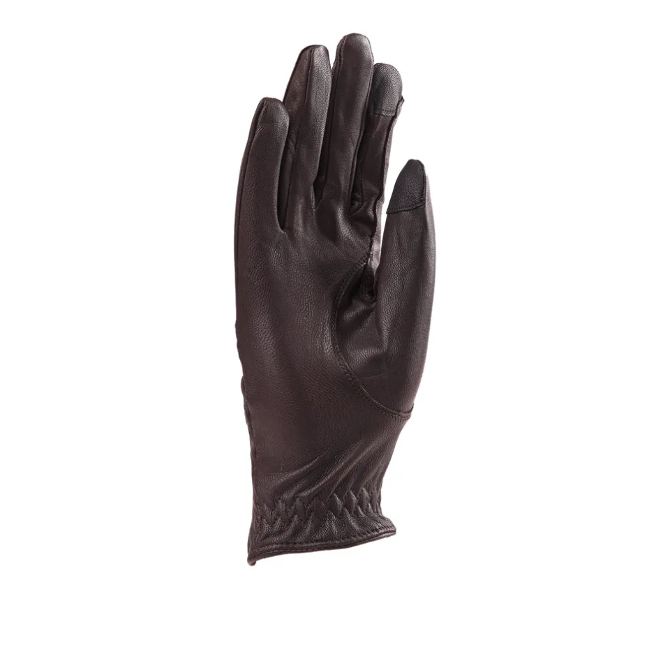 Women Shires Equestrian Aubrion Estade Riding Gloves - Childs