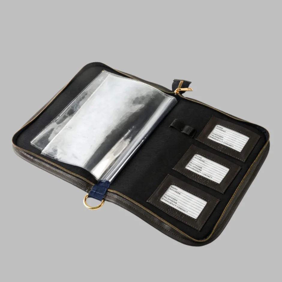 Women Shires Equestrian Aubrion Horse Passport Folder