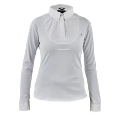 Women Shires Equestrian Aubrion Long Sleeve Tie Shirt