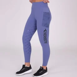 Women Shires Equestrian Aubrion React Non-Stop Riding Tights