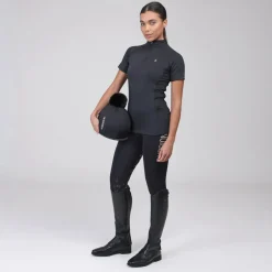 Women Shires Equestrian Aubrion React Rhythm Riding Tights