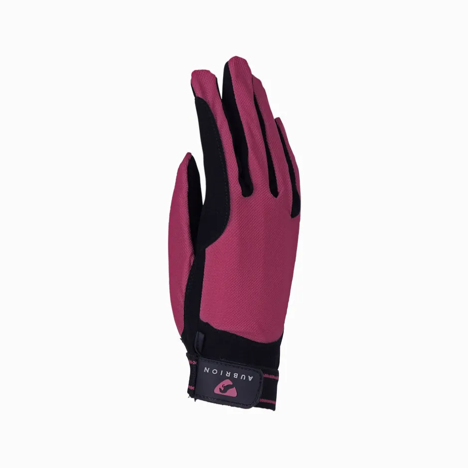 Shires Equestrian Aubrion Stratos Riding Gloves - Childs