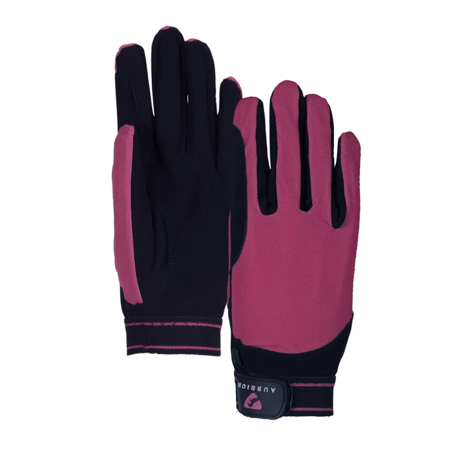 Shires Equestrian Aubrion Stratos Riding Gloves - Childs