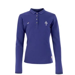 Shires Equestrian Aubrion Team Long Sleeve Polo - Young Rider