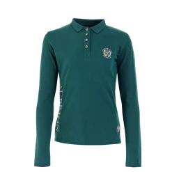 Shires Equestrian Aubrion Team Long Sleeve Polo - Young Rider