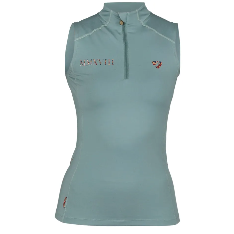 Women Shires Equestrian Aubrion Team Sleeveless Base Layer