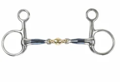 Shires Equestrian Blue Sweet Iron Hanging Cheek with Lozenge