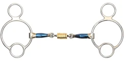Shires Equestrian Blue Sweet Iron Universal With Roller Link