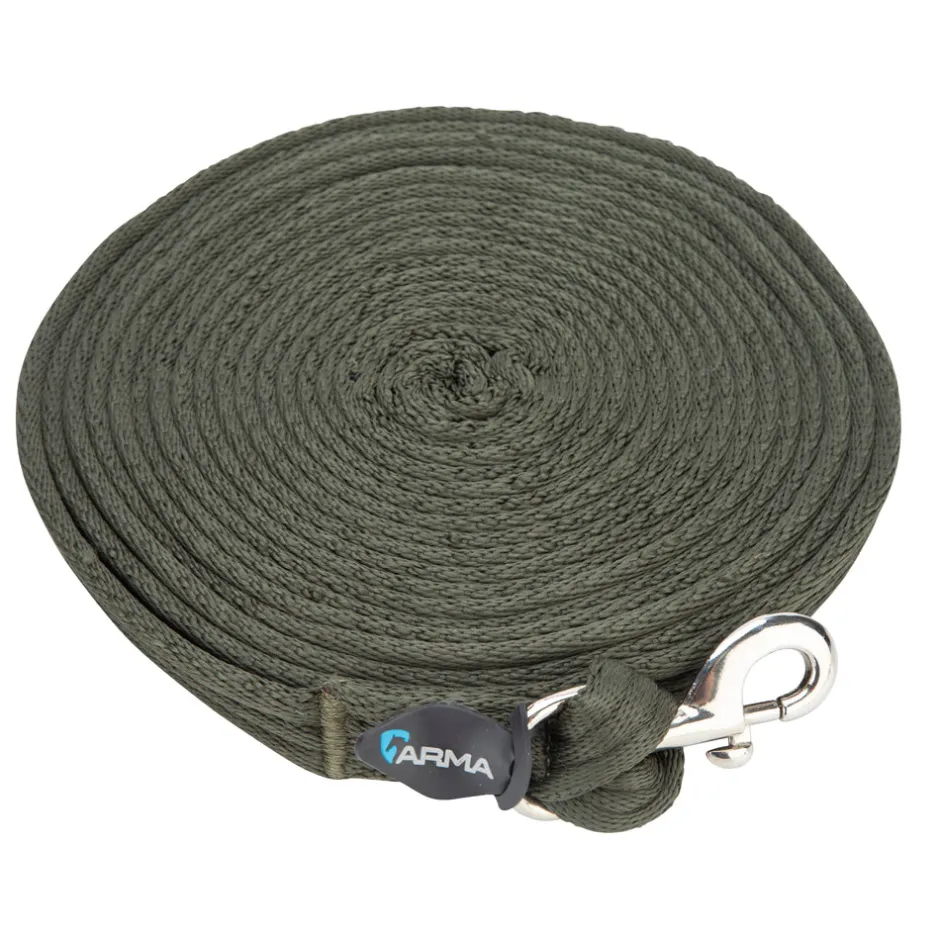 Shires Equestrian Cushion Web Lunge Line