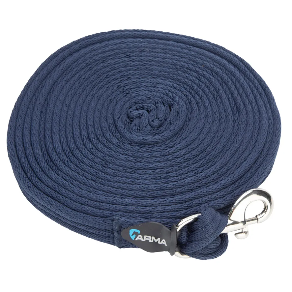 Shires Equestrian Cushion Web Lunge Line