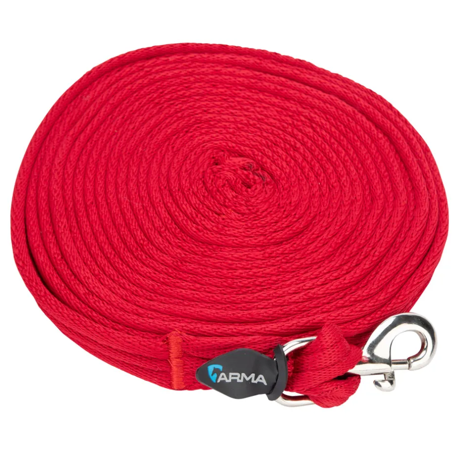 Shires Equestrian Cushion Web Lunge Line