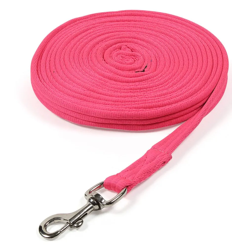 Shires Equestrian Cushion Web Lunge Line