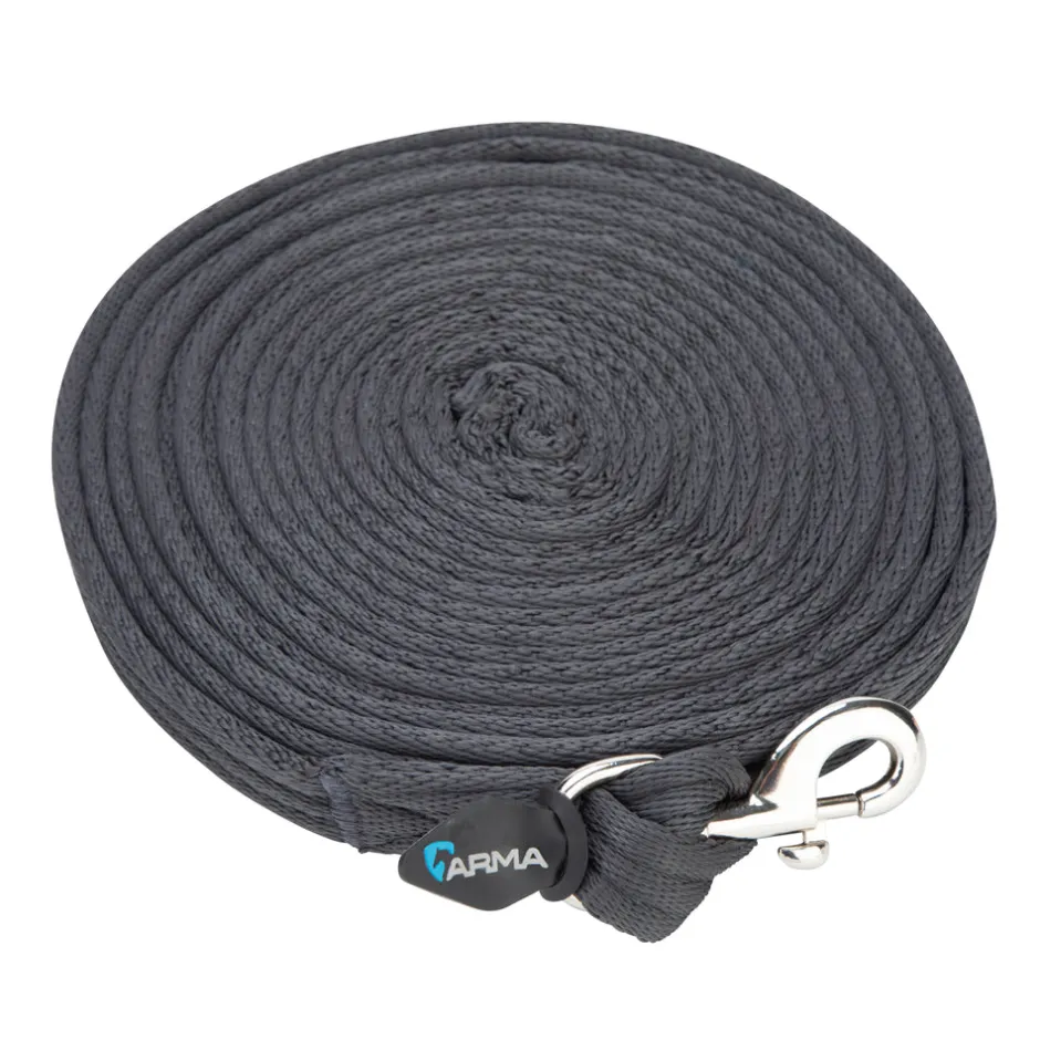 Shires Equestrian Cushion Web Lunge Line