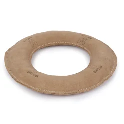 Shires Equestrian Digby & Fox Leather Frisbee Toy