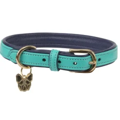 Shires Equestrian Digby & Fox Padded Leather Dog Collar