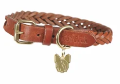 Shires Equestrian Digby & Fox Plaited Dog Collar