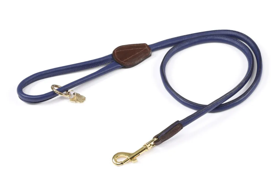 Shires Equestrian Digby & Fox Rolled Leather Dog Lead