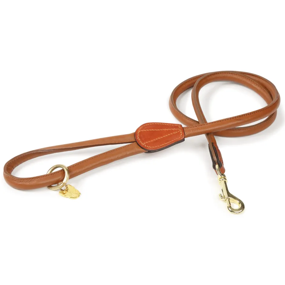 Shires Equestrian Digby & Fox Rolled Leather Dog Lead