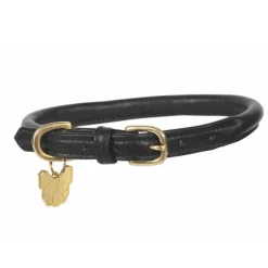 Shires Equestrian Digby & Fox Rolled Leather Dog Collar