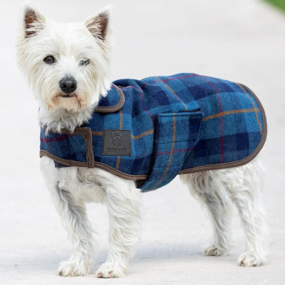 Shires Equestrian Digby & Fox Tweed Dog Coat