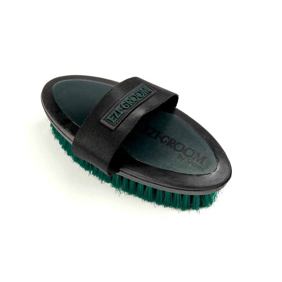 Shires Equestrian EZI-GROOM Grip Body Brush