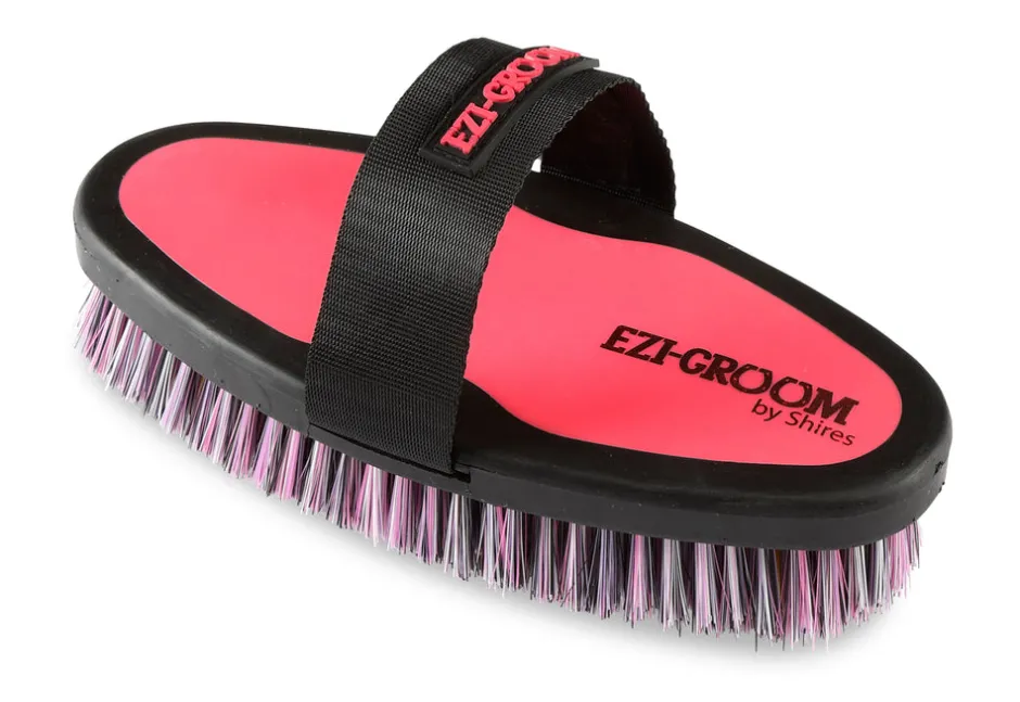 Shires Equestrian EZI-GROOM Grip Body Wash Brush