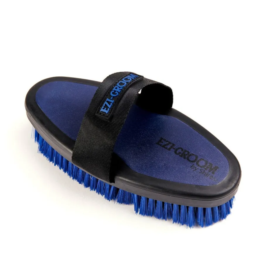 Shires Equestrian EZI-GROOM Grip Body Wash Brush