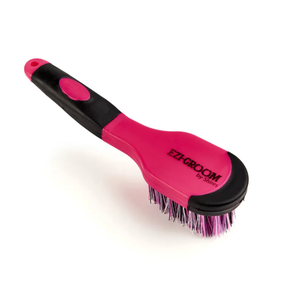 Shires Equestrian EZI-GROOM Grip Bucket Brush