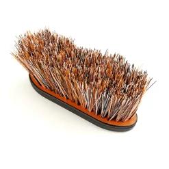 Shires Equestrian EZI-GROOM Grip Long Bristle Dandy Brush