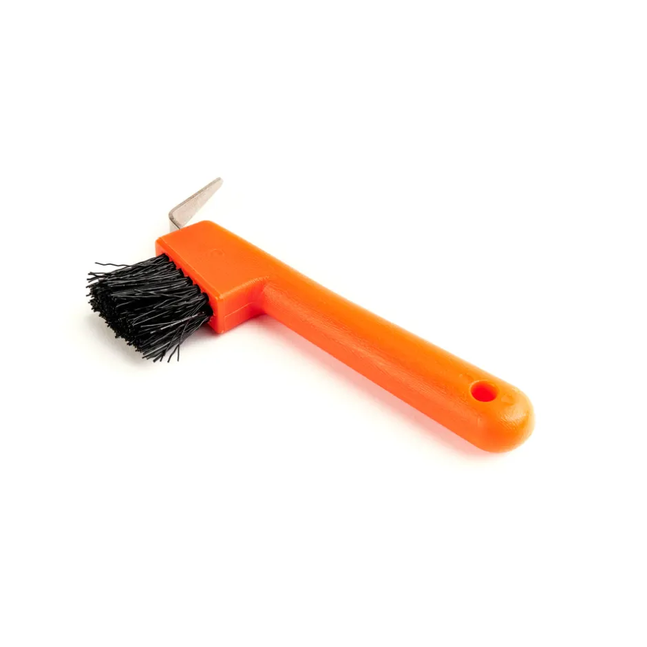 Shires Equestrian EZI-GROOM Hoof Pick/Brush