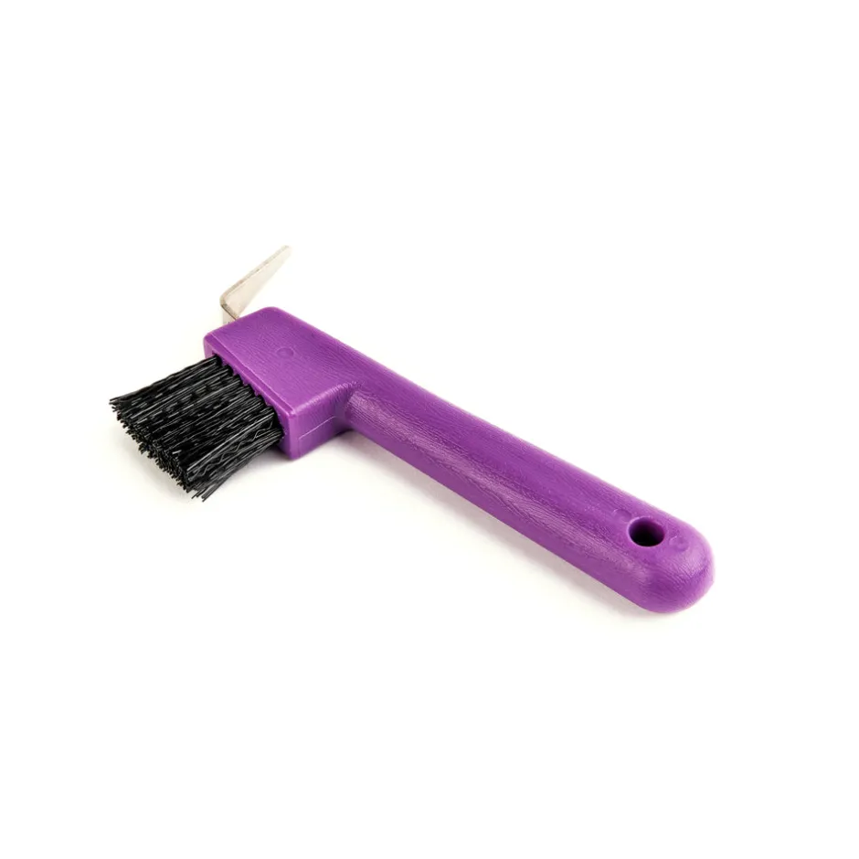 Shires Equestrian EZI-GROOM Hoof Pick/Brush
