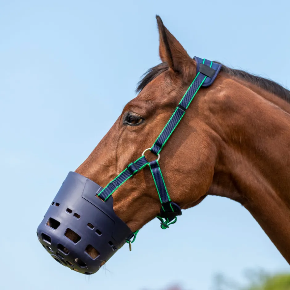 Shires Equestrian Flexi Grazer Muzzle
