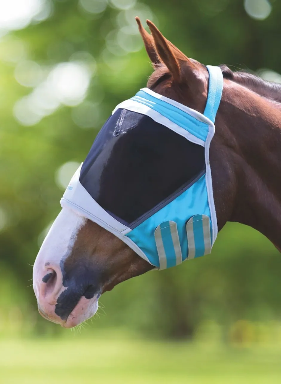Shires Equestrian FlyGuard Pro Fine Mesh Earless Fly Mask