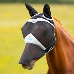 Shires Equestrian FlyGuard Pro Fine Mesh Fly Mask with Ears & Nose