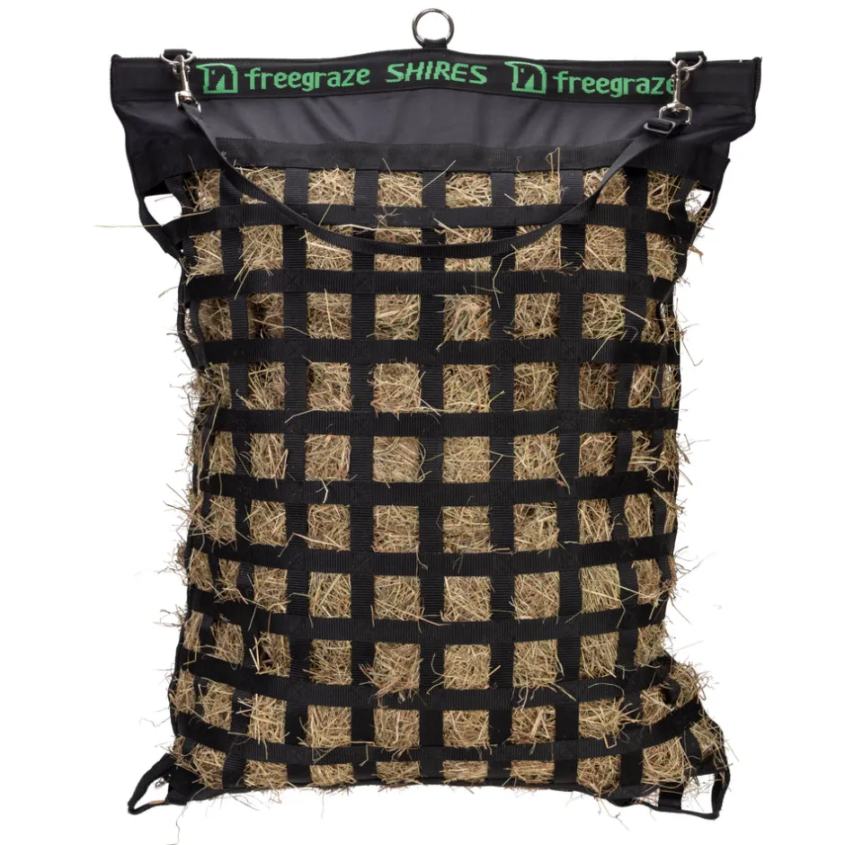 Shires Equestrian FreeGraze Deluxe Web Hay Bag