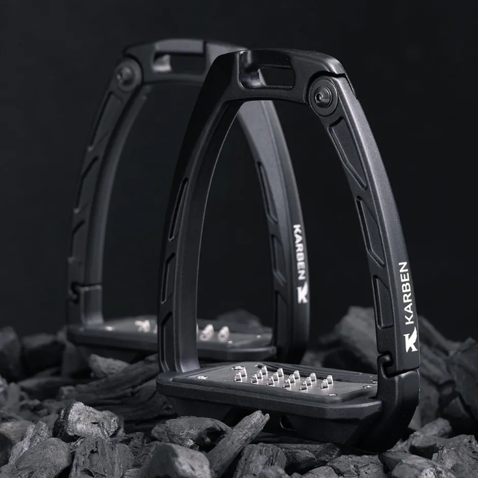 Shires Equestrian Karben Ultra Grip Stirrups