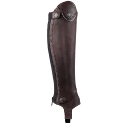 Women Shires Equestrian Moretta Lucetta Leather Gaiters