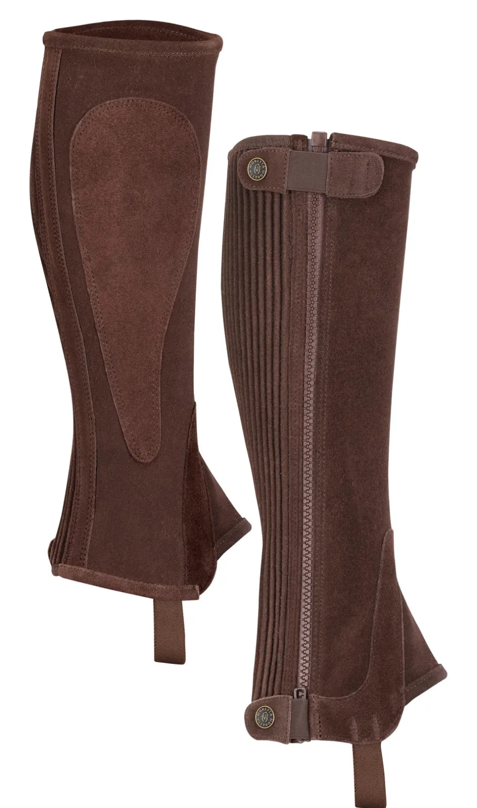Shires Equestrian Moretta Suede Half Chaps - Adult