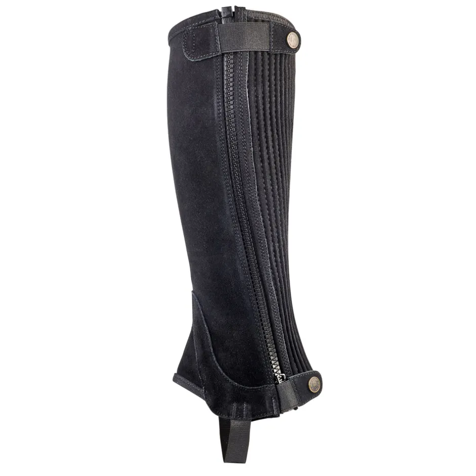 Shires Equestrian Moretta Suede Half Chaps - Childs