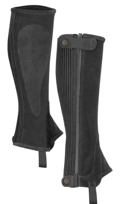 Shires Equestrian Moretta Suede Half Chaps - Childs