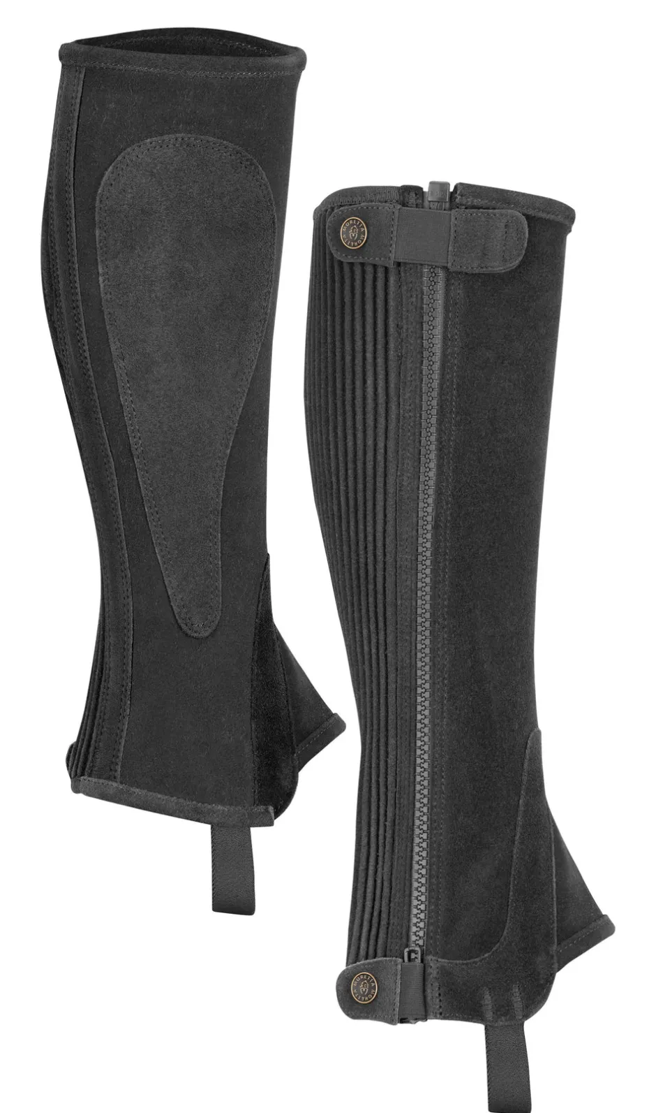 Shires Equestrian Moretta Suede Half Chaps - Childs